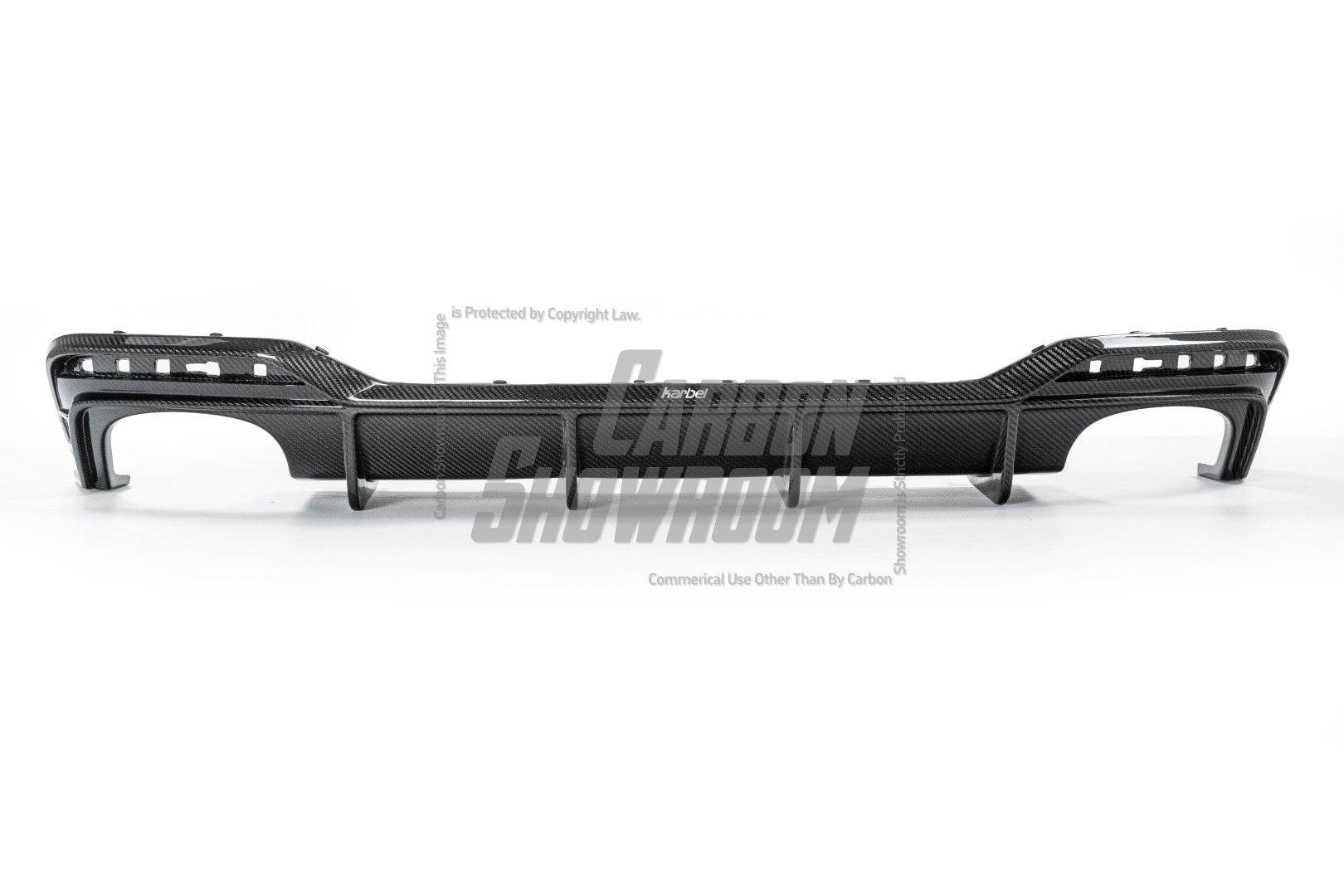 Audi S5 A5 (with S-bumper, does not base model) B9.5 2020 2021 2022 2023 2024 Early 2025 with Aftermarket Parts - Rear Diffuser Pre-preg Carbon Fiber from Karbel Carbon