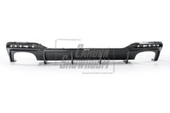 Audi S5 A5 (with S-bumper, does not base model) B9.5 2020 2021 2022 2023 2024 Early 2025 with Aftermarket Parts - Rear Diffuser Pre-preg Carbon Fiber from Karbel Carbon