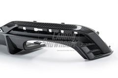 Audi S5 A5 (with S-bumper, does not base model) B9.5 2020 2021 2022 2023 2024 Early 2025 with Aftermarket Parts - Rear Diffuser Pre-preg Carbon Fiber from Karbel Carbon