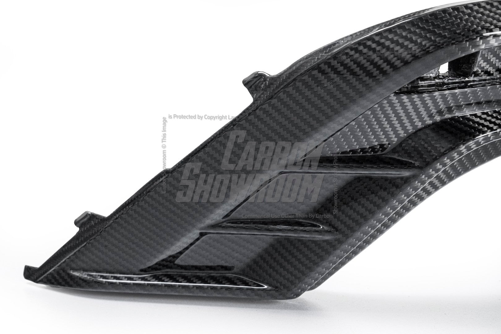Audi S5 A5 (with S-bumper, does not base model) B9.5 2020 2021 2022 2023 2024 Early 2025 with Aftermarket Parts - Rear Diffuser Pre-preg Carbon Fiber from Karbel Carbon