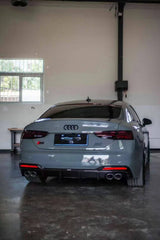 Audi S5 A5 (with S-bumper, does not base model) B9.5 2020 2021 2022 2023 2024 Early 2025 with Aftermarket Parts - Rear Diffuser Pre-preg Carbon Fiber from Karbel Carbon