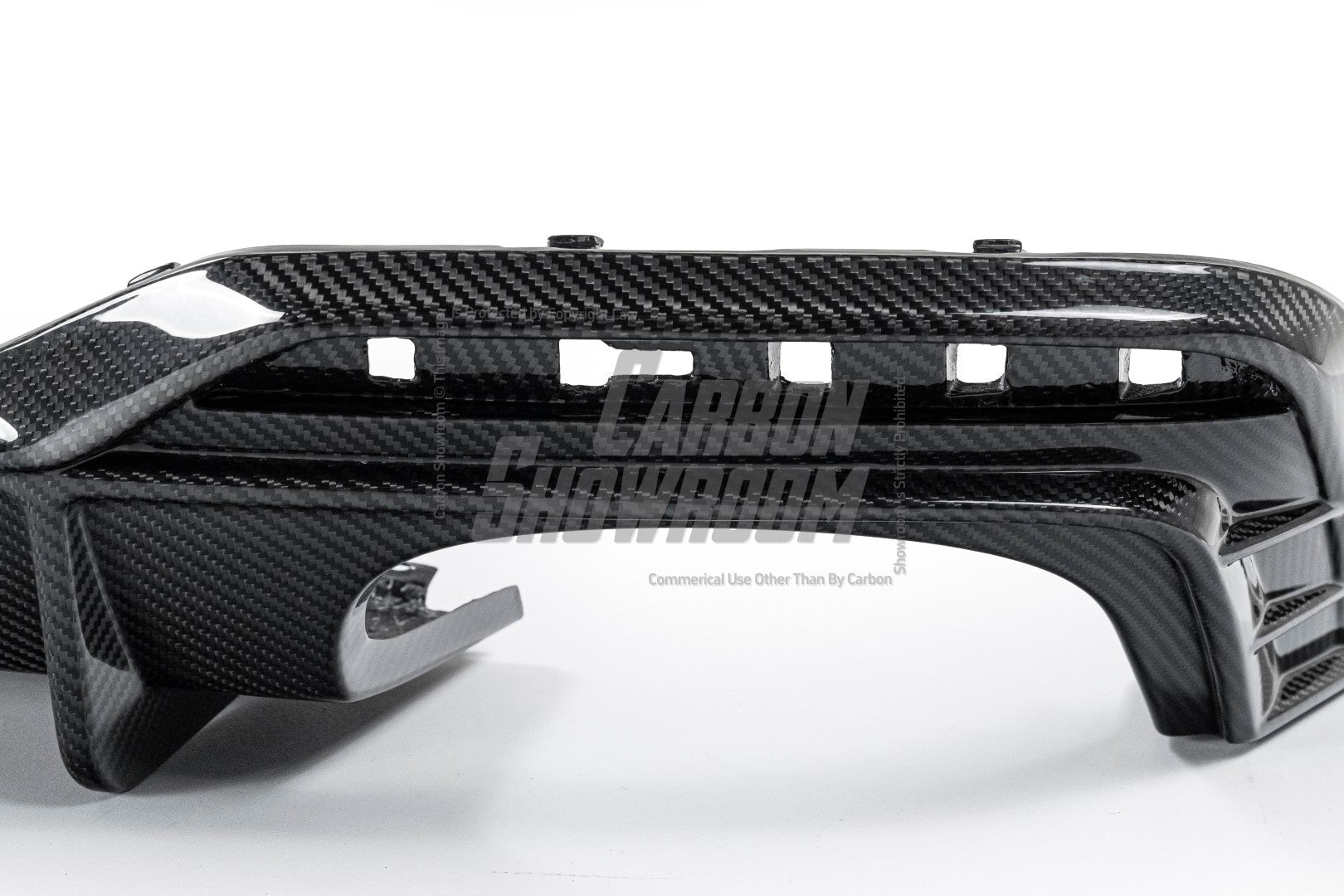 Audi S5 A5 (with S-bumper, does not base model) B9.5 2020 2021 2022 2023 2024 Early 2025 with Aftermarket Parts - Rear Diffuser Pre-preg Carbon Fiber from Karbel Carbon