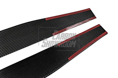 Audi S5 A5 B9.5 2020 2021 2022 2023 2024 Early 2025 With Aftermarket Parts - Side Skirts Pre-preg Carbon Fiber from Karbel Carbon
