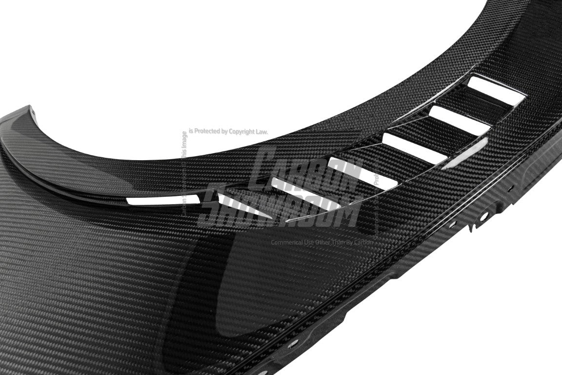 Audi S5 A5 B9 2017 2018 2019 with Aftermarket Parts - Front Fenders Pre-preg Carbon Fiber from Karbel Carbon