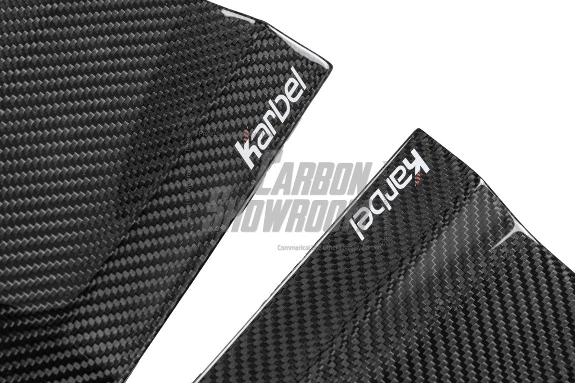 Audi S5 A5 B9 2017 2018 2019 with Aftermarket Parts - Front Fenders Pre-preg Carbon Fiber from Karbel Carbon