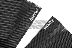 Audi S5 A5 B9 2017 2018 2019 with Aftermarket Parts - Front Fenders Pre-preg Carbon Fiber from Karbel Carbon