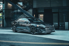 Audi S5 A5 (with s-line bumper, does not base model) B9.5 2020 2021 2022 2023 2024 with Aftermarket Parts - Upper Valences Carbon Fiber from Karbel Carbon
