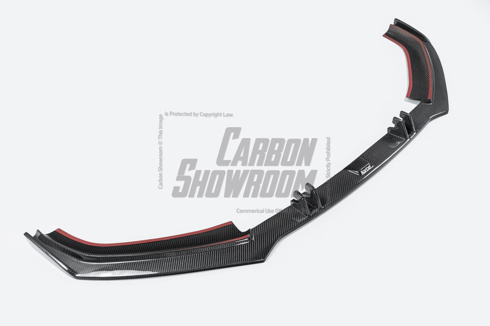Audi S5 A5 (with s-line bumper, does not base model) B9 2017-2019 with Aftermarket Parts - V1 Front Lip Pre-preg Carbon Fiber from Karbel Carbon