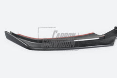 Audi S5 A5 (with s-line bumper, does not base model) B9 2017-2019 with Aftermarket Parts - V1 Front Lip Pre-preg Carbon Fiber from Karbel Carbon