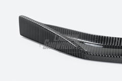 Audi S5 A5 (with s-line bumper, does not base model) B9 2017-2019 with Aftermarket Parts - V1 Front Lip Pre-preg Carbon Fiber from Karbel Carbon