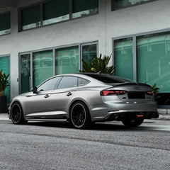 Audi S5 A5 (with s-line bumper, does not base model) B9 2017 2018 2019 with Aftermarket Parts - Rear Diffuser Pre-preg Carbon Fiber from Karbel Carbon