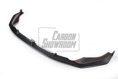 Audi S5 A5 (with S-bumper, does not base model) B9.5 2020 2021 2022 2023 2024 Early 2025 with Aftermarket Parts - V2 Style Front Lip Pre-preg Carbon Fiber from Karbel Carbon