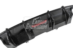 Audi S5 A5 (with s-line bumper, does not base model) B9 2017 2018 2019 with Aftermarket Parts - Rear Diffuser Pre-preg Carbon Fiber from Karbel Carbon