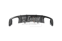 Audi S5 A5 (with s-line bumper, does not base model) B9 2017 2018 2019 with Aftermarket Parts - Rear Diffuser Pre-preg Carbon Fiber from Karbel Carbon