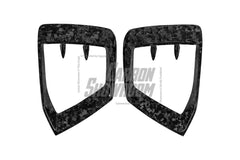Audi S5 A5 (with s-line bumper, does not base model) B9.5 2020 2021 2022 2023 2024 with Aftermarket Parts - Upper Valences Carbon Fiber from Karbel Carbon