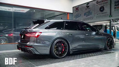 Audi S6 / A6 Avant / A6 S-line / A6 C8 2019 2020 2021 2022 2023 2024 with Aftermarket Parts - Rear Diffuser Pre-preg Carbon Fiber from Karbel Carbon