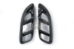 Porsche 718 Cayman / Boxster / GTS 2017-ON with Aftermarket Parts - Side Vents Pre-preg Carbon Fiber from Karbel Carbon