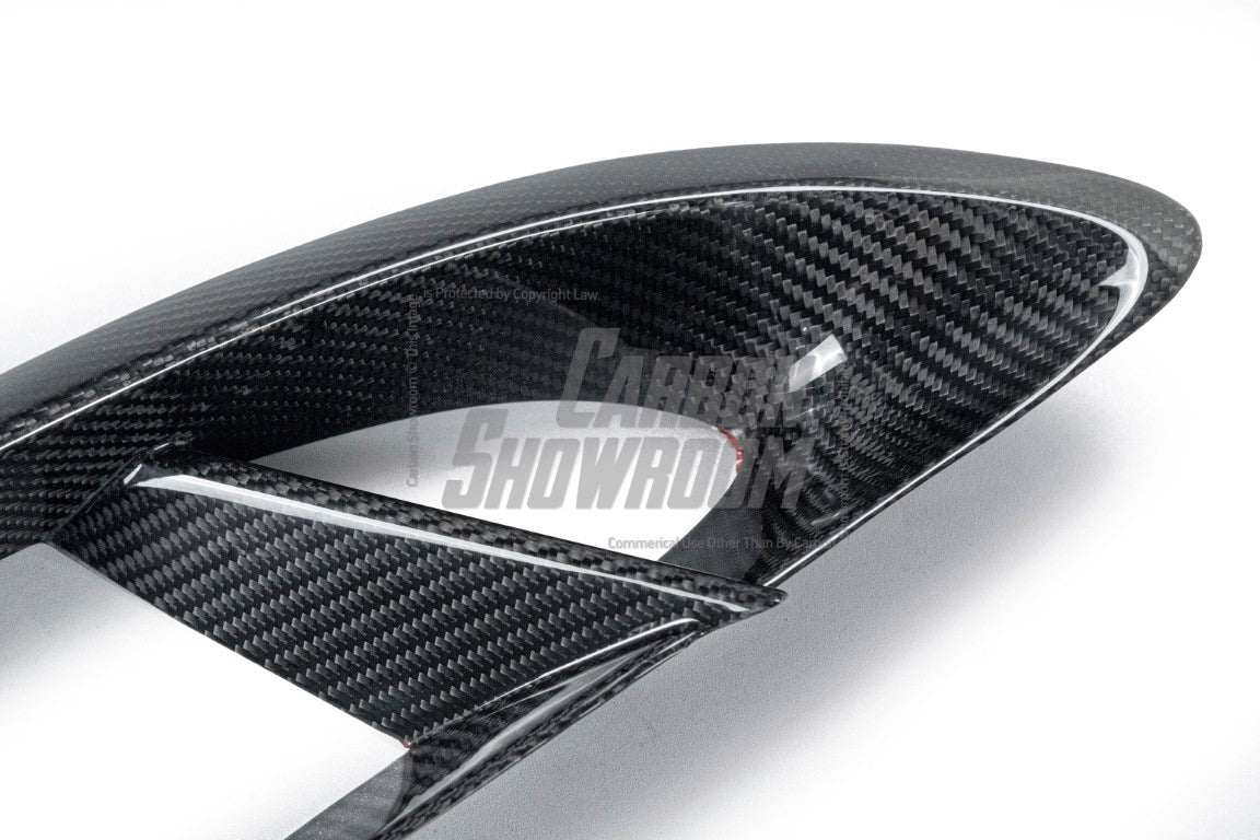 Porsche 718 Cayman / Boxster / GTS 2017-ON with Aftermarket Parts - Side Vents Pre-preg Carbon Fiber from Karbel Carbon
