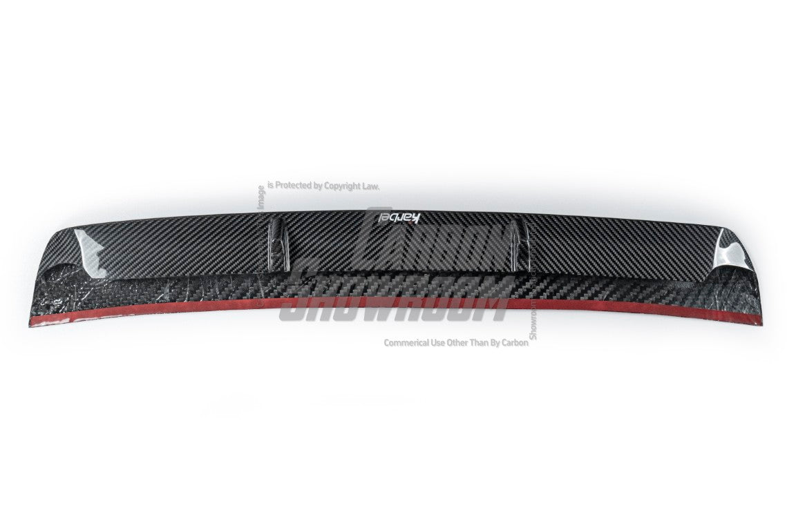 Audi S6 / A6 Avant / A6 S-Line (with s-line bumper, does not base model) C7.5 2016 2017 2018 with Aftermarket Parts - Front Lip Pre-preg Carbon Fiber from Karbel Carbon
