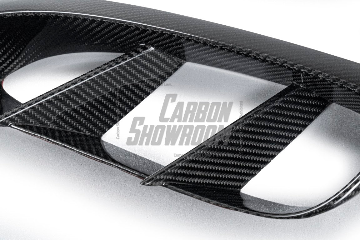 Porsche 718 Cayman / Boxster / GTS 2017-ON with Aftermarket Parts - Side Vents Pre-preg Carbon Fiber from Karbel Carbon