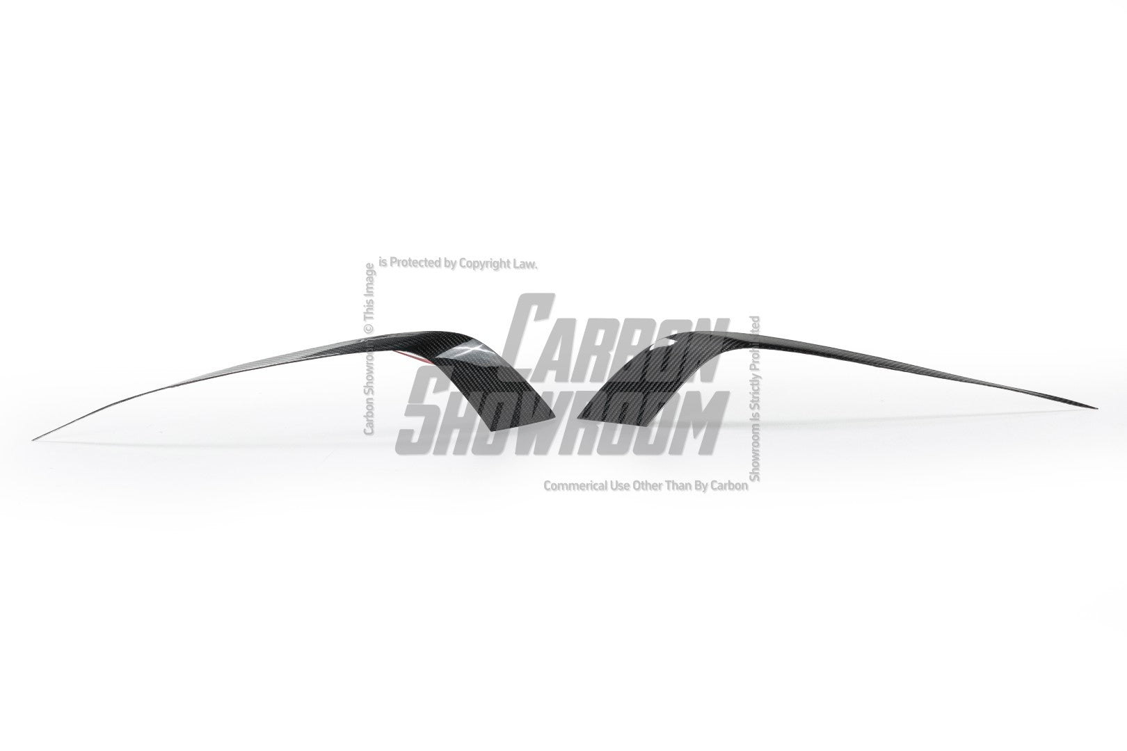 Audi S6 / A6 Avant / A6 S-Line (with s-line bumper, does not base model) C7.5 2016 2017 2018 with Aftermarket Parts - Upper Valences Pre-preg Carbon Fiber from Karbel Carbon
