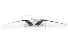 Audi S6 / A6 Avant / A6 S-Line (with s-line bumper, does not base model) C7.5 2016 2017 2018 with Aftermarket Parts - Upper Valences Pre-preg Carbon Fiber from Karbel Carbon