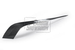 Audi S6 / A6 Avant / A6 S-Line (with s-line bumper, does not base model) C7.5 2016 2017 2018 with Aftermarket Parts - Upper Valences Pre-preg Carbon Fiber from Karbel Carbon