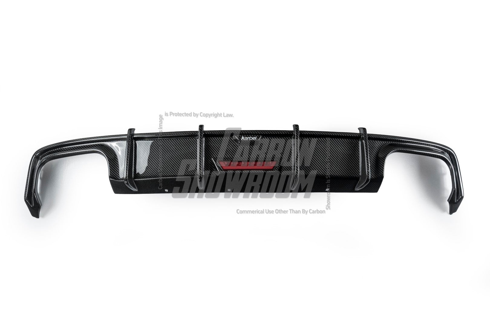 Audi S6 / A6 Avant / A6 S-line / A6 C8 2019 2020 2021 2022 2023 2024 with Aftermarket Parts - Rear Diffuser Pre-preg Carbon Fiber from Karbel Carbon
