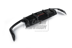 Audi S6 / A6 Avant / A6 S-line / A6 C8 2019 2020 2021 2022 2023 2024 with Aftermarket Parts - Rear Diffuser Pre-preg Carbon Fiber from Karbel Carbon