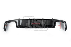 Audi S6 / A6 Avant / A6 S-line / A6 C8 2019 2020 2021 2022 2023 2024 with Aftermarket Parts - Rear Diffuser Pre-preg Carbon Fiber from Karbel Carbon