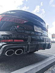 Audi S6 / A6 C8 2019 2020 2021 2022 2023 2024 with Aftermarket Parts - Rear Spoiler Pre-preg Carbon Fiber from Karbel Carbon