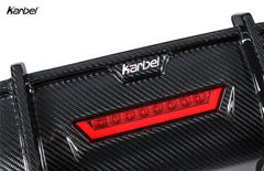 Audi S7 A7 (with s-line bumper) C8 2019-ON with Aftermarket Parts - V1 Style Rear Diffuser Pre-preg Carbon Fiber from Karbel Carbon
