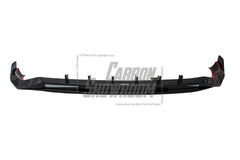 Audi SQ8 Q8 (with s-line bumper) Pre-facelift 2019 2020 2021 2022 2023 with Aftermarket Parts - Front Lip Pre-preg Carbon Fiber from Karbel Carbon