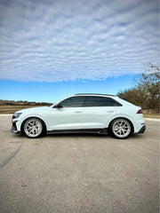 Audi SQ8 Q8 2019-ON with Aftermarket Parts - Side Skirts Pre-preg Carbon Fiber from Karbel Carbon