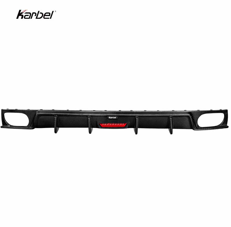 Audi SQ8 Q8 Aftermarket Parts - Karbel Rear Diffuser Dry Pre-preg ...