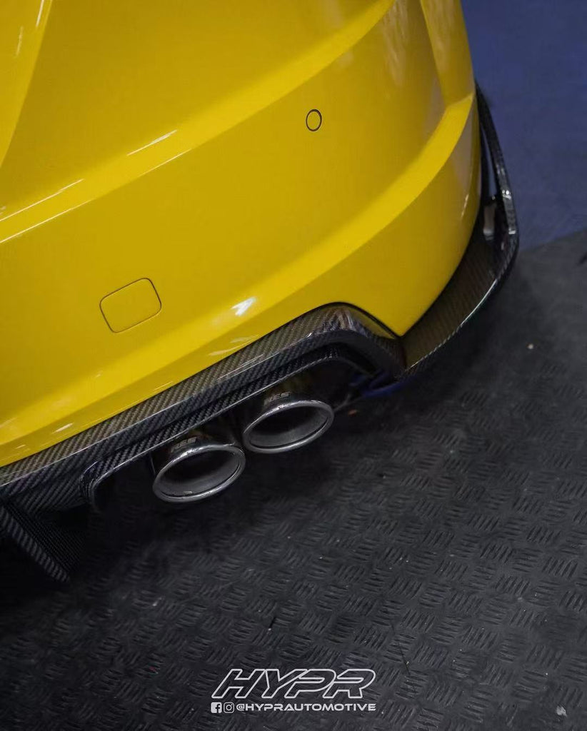 Audi TTS / TT 8S MK3 Aftermarket Parts - Karbel Rear Diffuser Carbon ...
