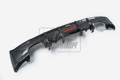 BMW 2 Series M240i 230i (with M-Package bumper) F22/F23 2014 2015 2016 2017 2018 2019 2020 2021 with Aftermarket Parts - Rear Diffuser Pre-preg Carbon Fiber from Karbel Carbon
