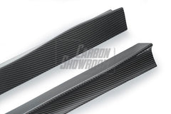 BMW 3 Series 330i M340i G20 G21 (Fits both Pre-LCI & LCI) 2019-ON with Aftermarket Parts - Side Skirts Pre-preg Carbon Fiber from Karbel Carbon