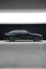 BMW 3 Series 330i M340i G20 G21 (Fits both Pre-LCI & LCI) 2019-ON with Aftermarket Parts - Side Skirts Pre-preg Carbon Fiber from Karbel Carbon