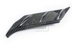 BMW 3 Series 330i (with M-package bumper, does not fit base model) M340i G20 G21 LCI 2023 2024 with Aftermarket Parts - V2 Style Front Lip Pre-preg Carbon Fiber from Karbel Carbon