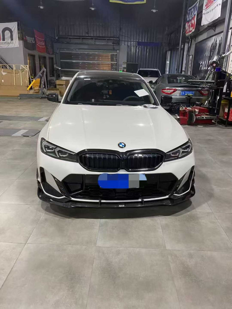 BMW 330i M340i G20 G21 LCI Aftermarket Parts - Karbel Front Lip Carbon ...