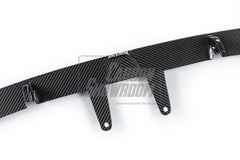 BMW 3 Series 330i (with M-package bumper, does not fit base model) M340i G20 G21 LCI 2023 2024 with Aftermarket Parts - V2 Style Front Lip Pre-preg Carbon Fiber from Karbel Carbon