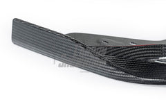 BMW 3 Series 330i (with M-package bumper, does not fit base model) M340i G20 G21 LCI 2023 2024 with Aftermarket Parts - V2 Style Front Lip Pre-preg Carbon Fiber from Karbel Carbon