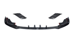 BMW 3 Series 330i (with M-package bumper, does not fit base model) M340i G20 G21 LCI 2023-ON with Aftermarket Parts - Front Lip Pre-preg Carbon Fiber from Karbel Carbon