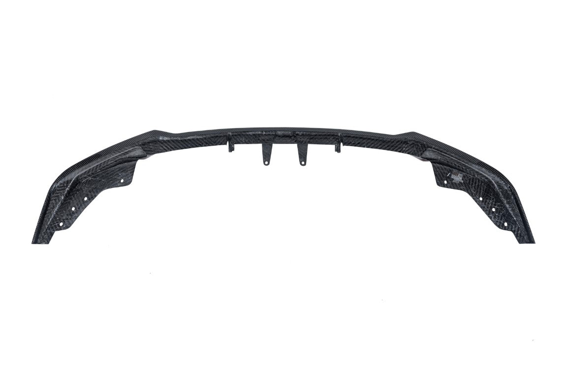 BMW 3 Series 330i (with M-package bumper, does not fit base model) M340i G20 G21 LCI 2023-ON with Aftermarket Parts - Front Lip Pre-preg Carbon Fiber from Karbel Carbon