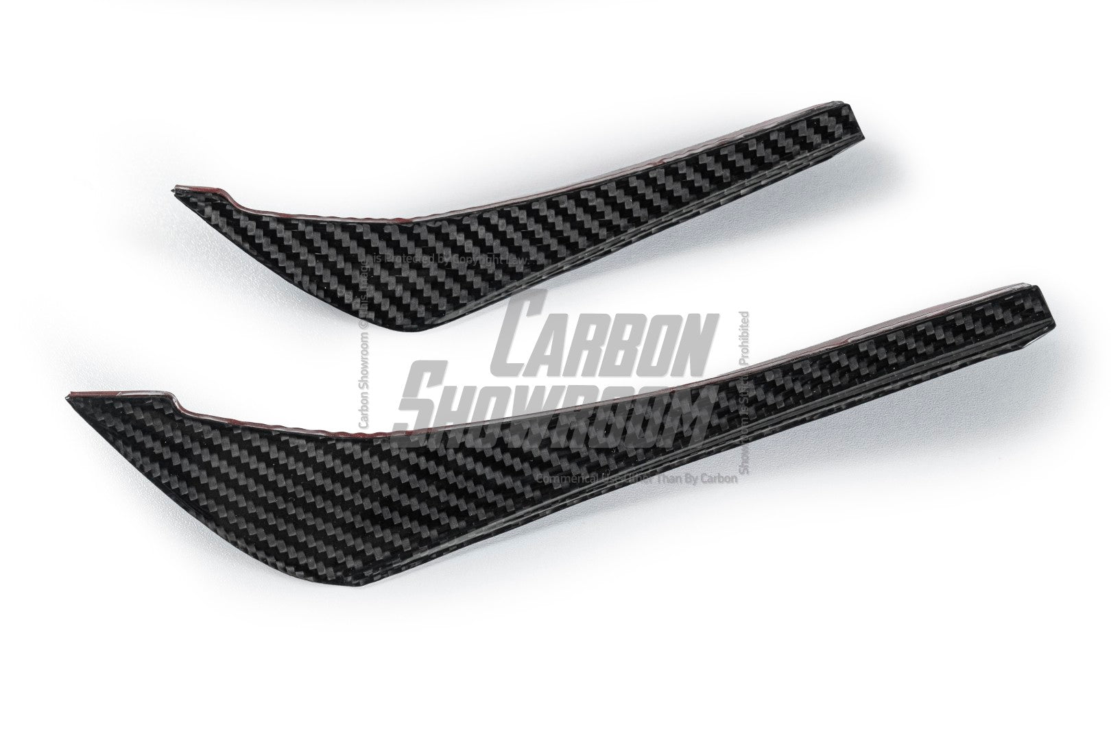 BMW 3 Series 330i (with M-package bumper, does not fit base model) M340i G20 G21 Pre-LCI 2019-2022 with Aftermarket Parts - Front Canards Pre-preg Carbon Fiber from Karbel Carbon