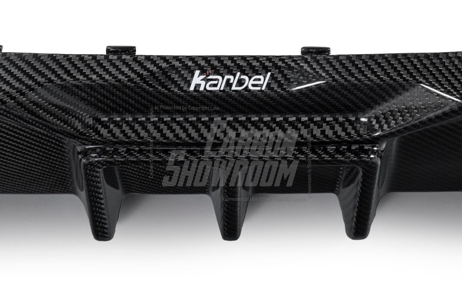 BMW 3 Series 330i (with M-package bumper, does not fit base model) M340i G20 G21 LCI 2023-ON with Aftermarket Parts - Rear Diffuser & Canards Pre-preg Carbon Fiber from Karbel Carbon