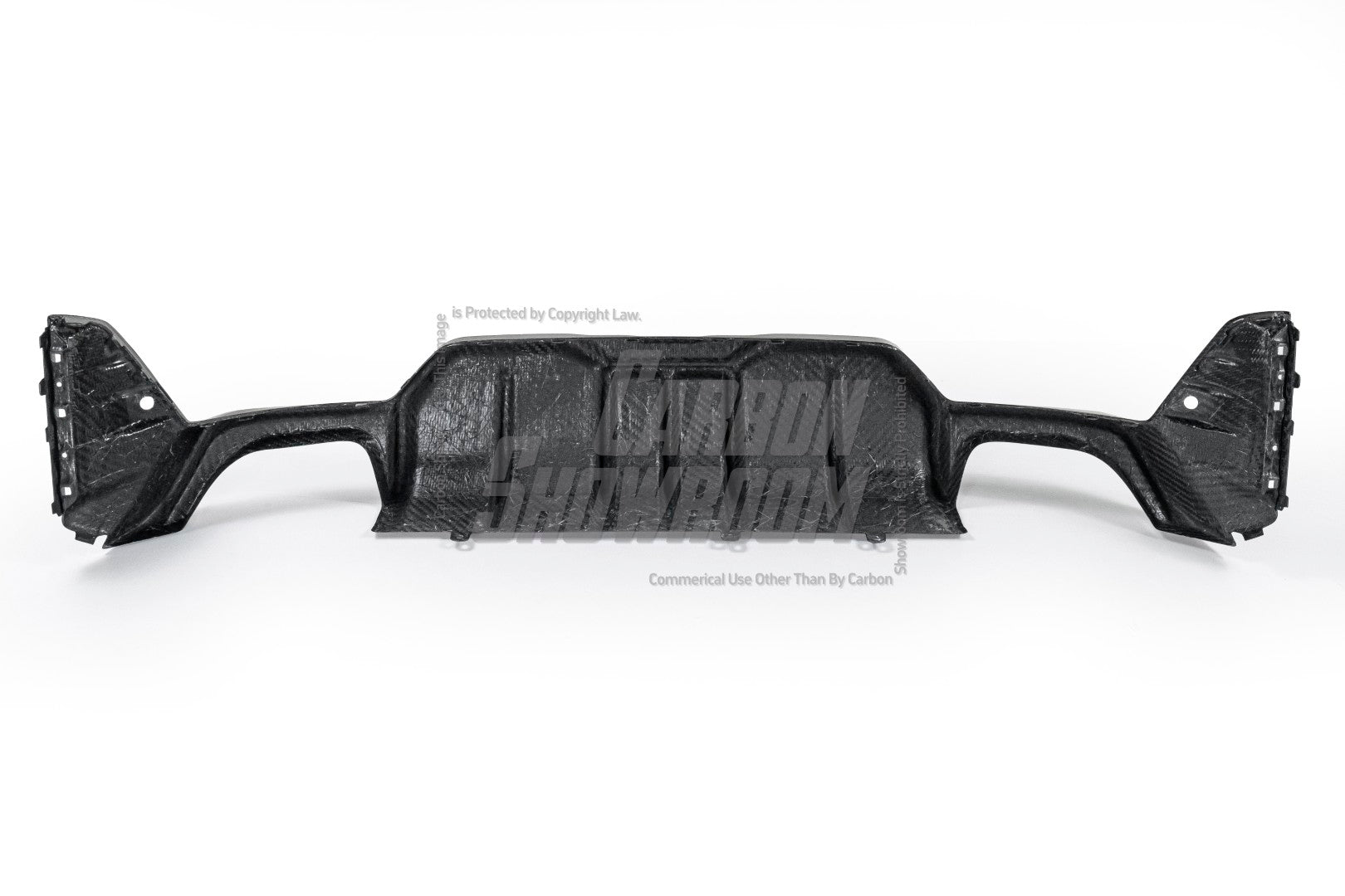 BMW 3 Series 330i (with M-package bumper, does not fit base model) M340i G20 G21 LCI 2023-ON with Aftermarket Parts - Rear Diffuser & Canards Pre-preg Carbon Fiber from Karbel Carbon