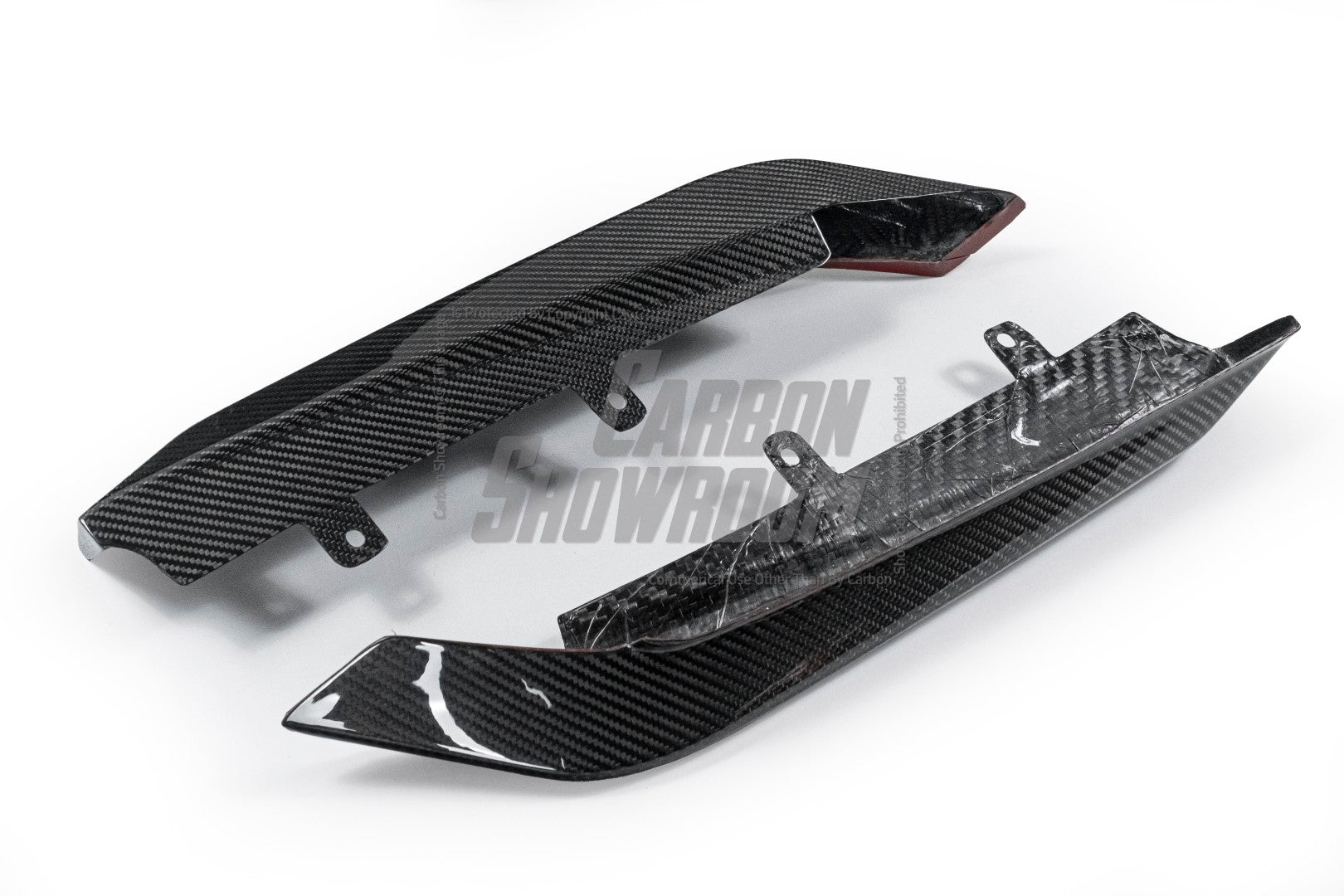 BMW 3 Series 330i (with M-package bumper, does not fit base model) M340i G20 G21 LCI 2023-ON with Aftermarket Parts - Rear Diffuser & Canards Pre-preg Carbon Fiber from Karbel Carbon