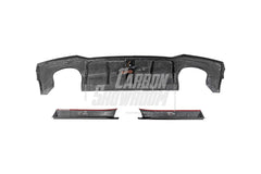 BMW 4 series 430i M440i G22 G23 2020-ON with Aftermarket Parts - Rear Diffuser & Canards Pre-preg Carbon Fiber from Karbel Carbon